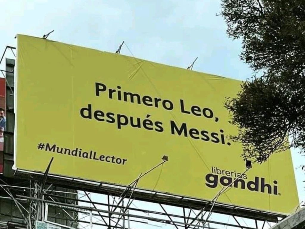 Publicidad de Gandhi